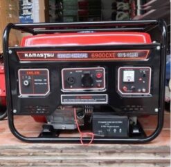 Máy phát điện Kamastsu 6900CX chạy xăng đề nổ.