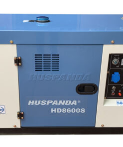 Máy Phát Điện Chạy Dầu 7Kw Huspanda HD8600S Chống Ồn